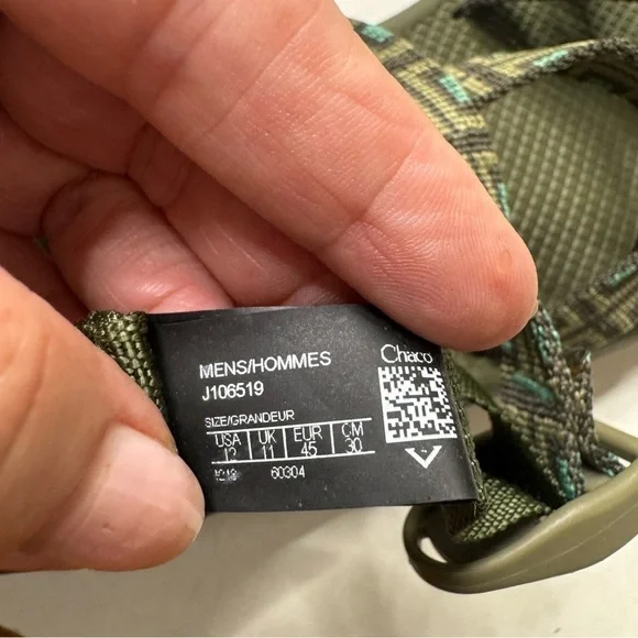 Chaco Men’s Z/Cloud 2 Sandals Prairie Hunter Sz:12 - Picture 8 of 11